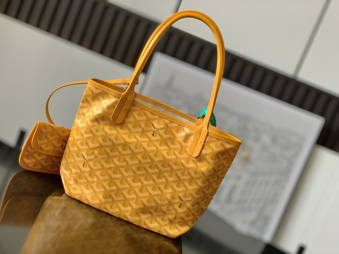 Saint Louis Mini Tote Bag In Yellow